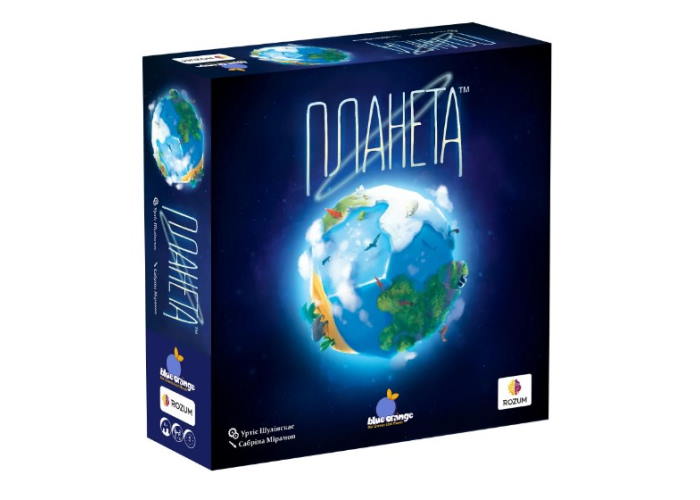 Коробка настільної гри Планета (укр.)