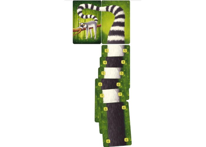 Картки настільної гри Лемурячі хвости (Lemur Tails) (укр.)