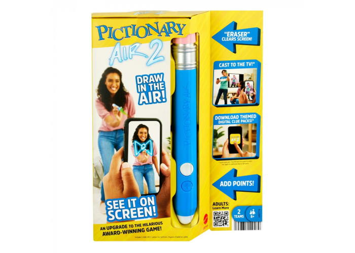 Коробка настільної гри Pictionary Air 2.0 (англ.)