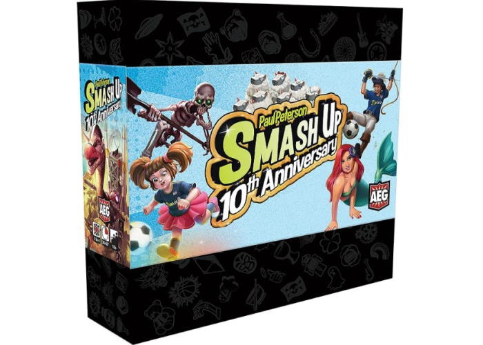 Коробка настольной игры Замес. Юбилейная редакция (Smash Up: 10th Anniversary) (англ.)