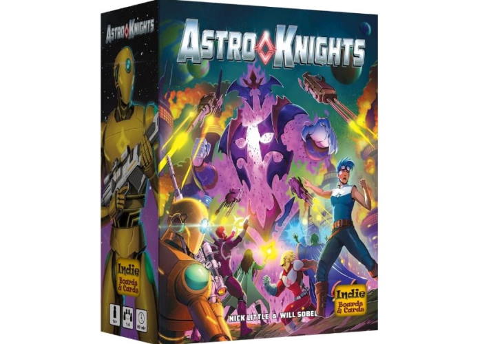 Коробка настольной игры Космические рыцари (Astro Knights) (англ.)