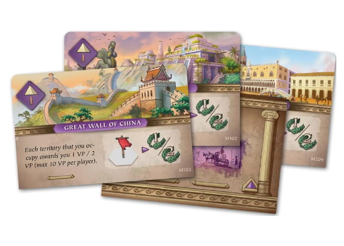 Карты настольной игры Время империй (Time of Empires) (англ.)
