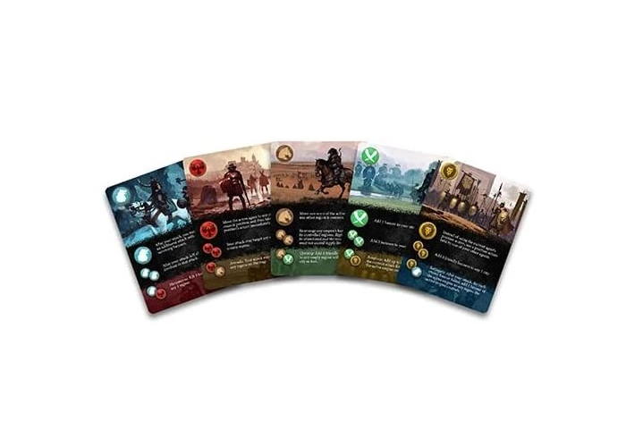 Карты настольной игры Война шепотом (2-я редакция) (War of Whispers: Standard 2nd Edition) (англ.)