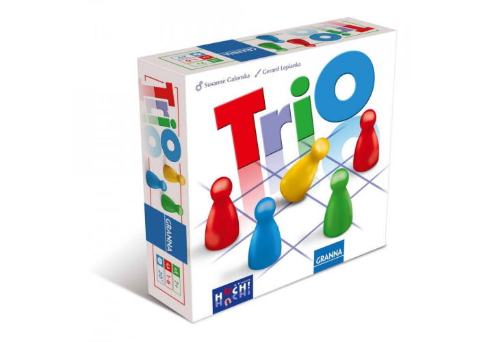 Коробка настольной игры Трио (Trio)