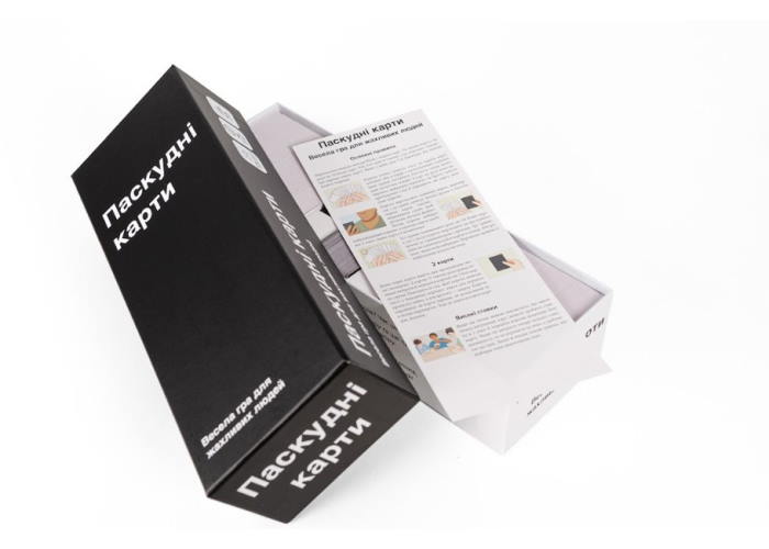 Настольная игра Паскудные карты (Cards Against Humanity) (укр.)