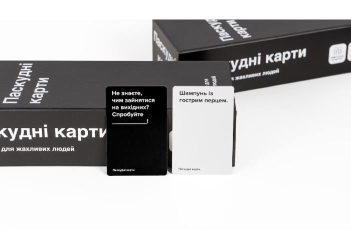 Настольная игра Паскудные карты (Cards Against Humanity) (укр.)
