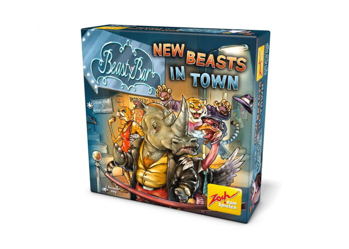 Коробка настільної гри Beasty Bar - New Beasts in Town (англ.)