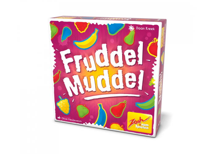 Коробка с настольной игрой Беспорядочный беспорядок (Fruddel Muddel) (англ.)