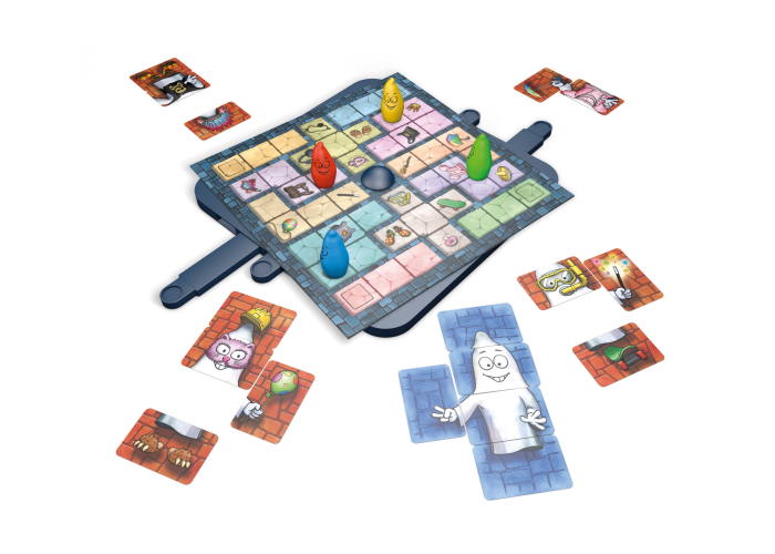 Игровой процесс настольной игры Айда, сквозь стену! (Ab durch die Mauer) (англ.)