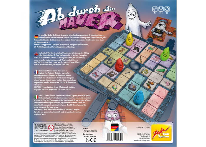 Настольная игра Айда, сквозь стену! (Ab durch die Mauer) (англ.)