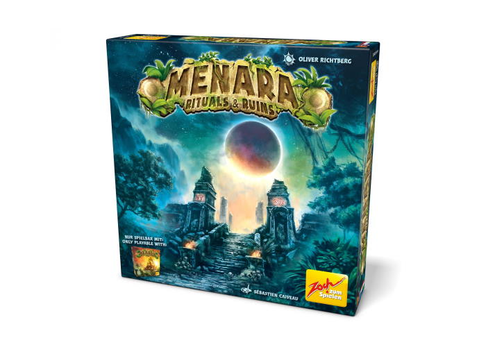 Коробка з настільною грою Менара: Ритуали і руїни (Menara - Rituals & Ruins) (англ.)
