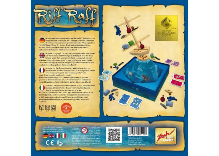 Настольная игра Риф Раф (Riff Raff) (англ.)