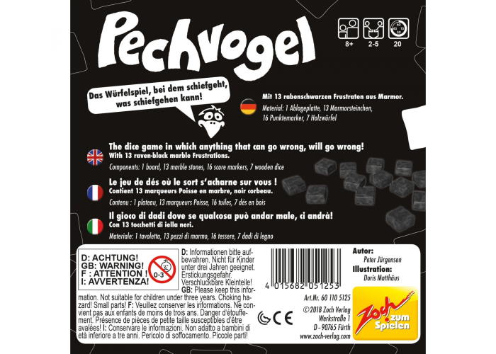 Настільна гра Сумний птах (Pechvogel) (англ.)