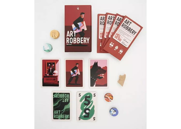Настольная игра Краденное искусство (Art Robbery) (малая локализация - укр. правила)