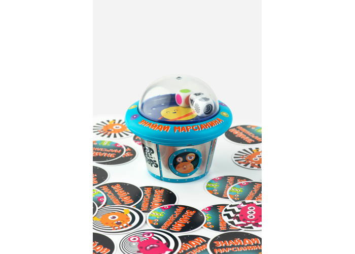 Настольная игра Pop-A-Tops: Найди марсианина (Pop-A-Tops: Match a Martian) (укр.)