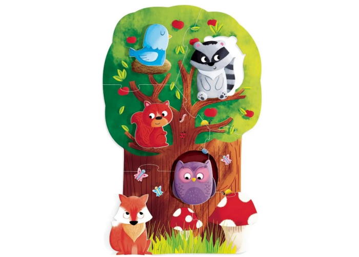 Настільна гра Мій перший пазл Монтессорі. Ліс (First Puzzle Montessori. The Forest)