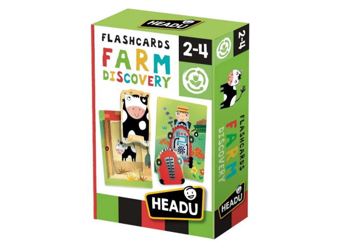 Настольная игра Монтессори. Ферма и её жители (Montessori. Flashcards: Farm Discovery)