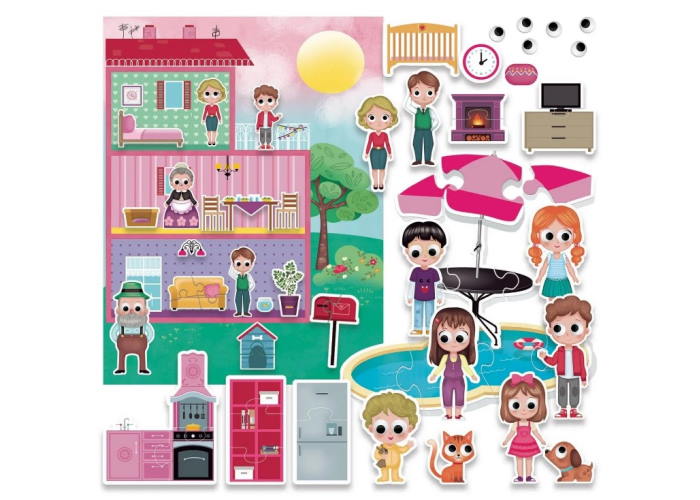 Настольная игра Кукольный домик - построй свой мир (My Imaginary World! Doll's House)