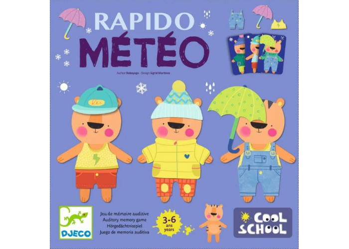 Коробка настільної гри Рапідо Метео