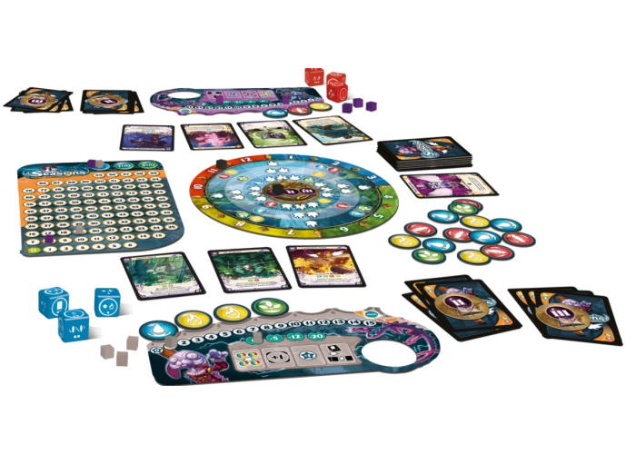 игровой процес настольной игры Сезоны (Seasons) (укр.)