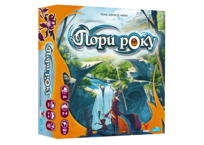 коробка настольной игры Сезоны (Seasons) (укр.)