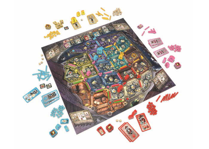 Игровой процесс настольной игры Крёстная мать (Die Patin) (англ.)