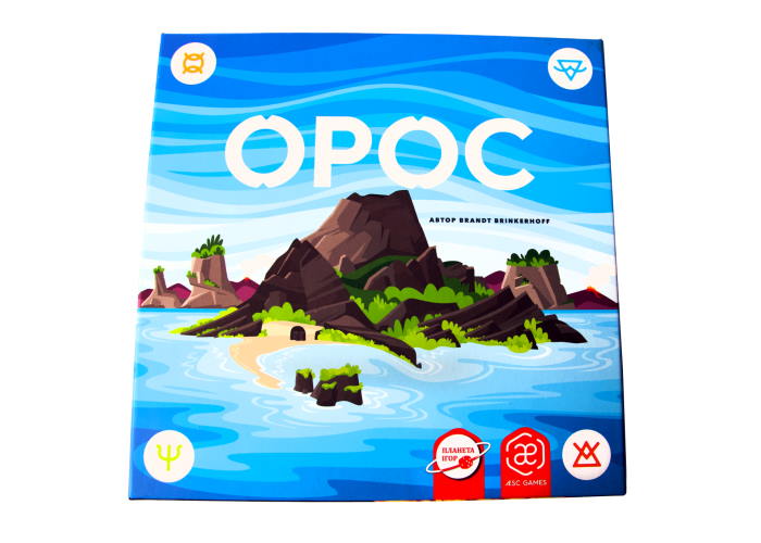 Настольная игра Орос (укр.) и её коробка
