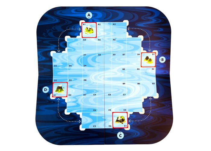Компоненты настольной игры Орос (укр.)