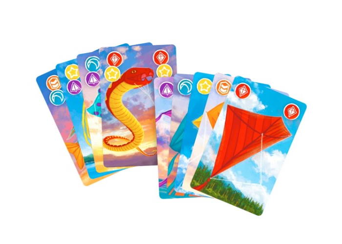 карти настільної гри Повітряні змії (Kites) (укр.)