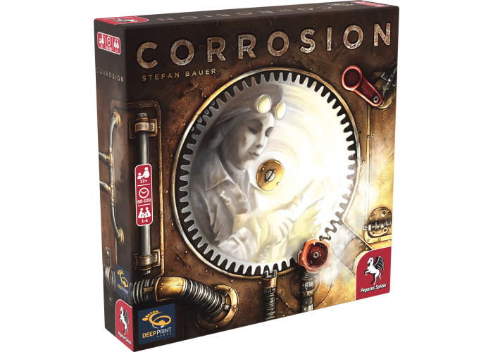 коробка з настільною грою Корозія (Corrosion) (англ.)
