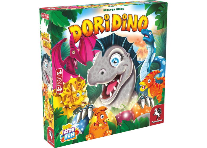 Коробка з настільною грою Дорі Діно (Dori Dino) (англ.)