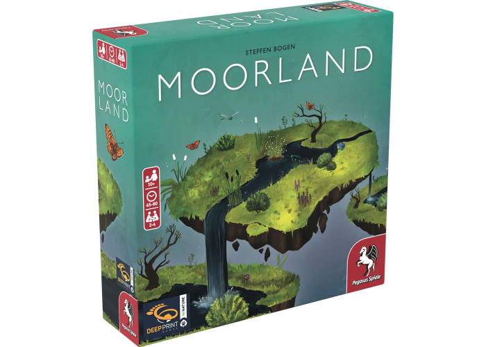 Коробка с настольной  игрой Морленд (Moorland) (англ.)
