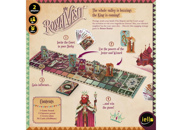 настольная игра Королевский визит (Royal Visit) (англ.) 