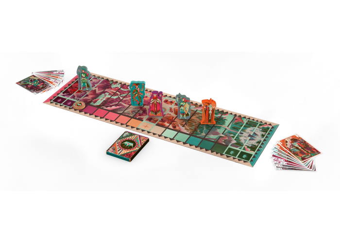 игровое поле настольной игры Королевский визит (Royal Visit) (англ.) 