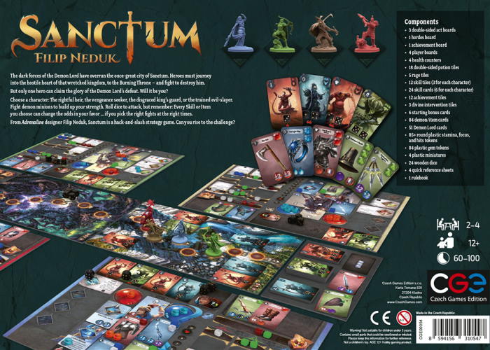 настольная игра Санктум (Sanctum) (англ.)