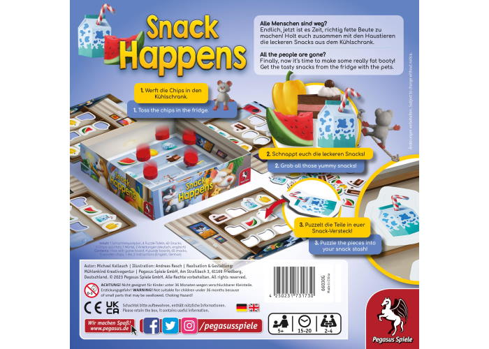 Настольная игра Snack Happens (англ.)