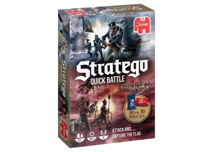 Коробка настольной игры Стратего: Быстрая битва (Stratego - Quick Battle) (англ.)
