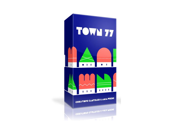 Коробка с настольной игрой Город 77 (Town 77) (англ.)