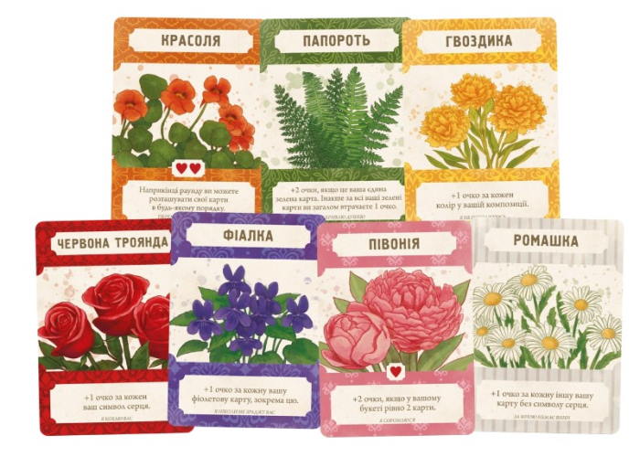 настольная игра Язык цветов. Полное издание (Tussie Mussie) (укр.)