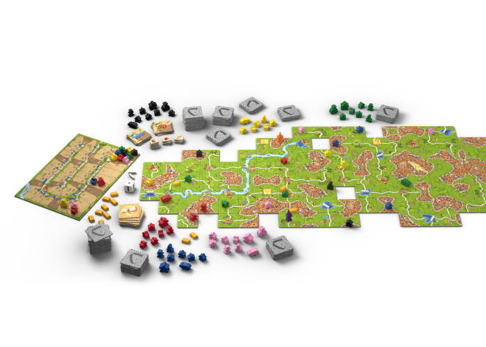 настольная игра Каркассон: Большое собрание (Carcassonne Big Box) (укр.)