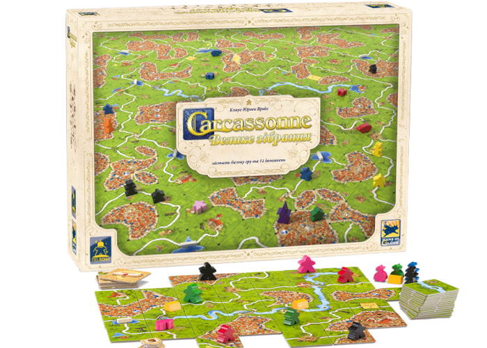 Настольная игра Каркассон: Большое собрание (укр.)