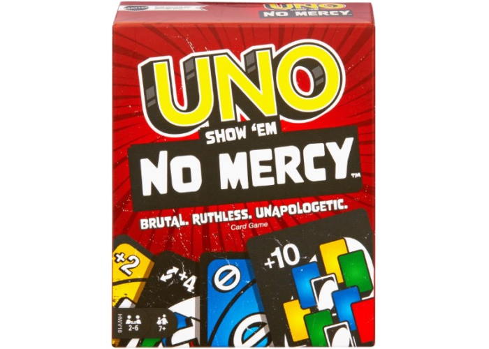 Настольная игра Уно Без извинений (UNO Show'em No Mercy)