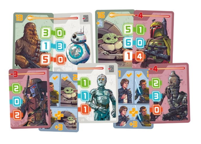 карти настільної гри Зоряні війни. Мисливці за головами (Star Wars: Bounty Hunters) (укр.)