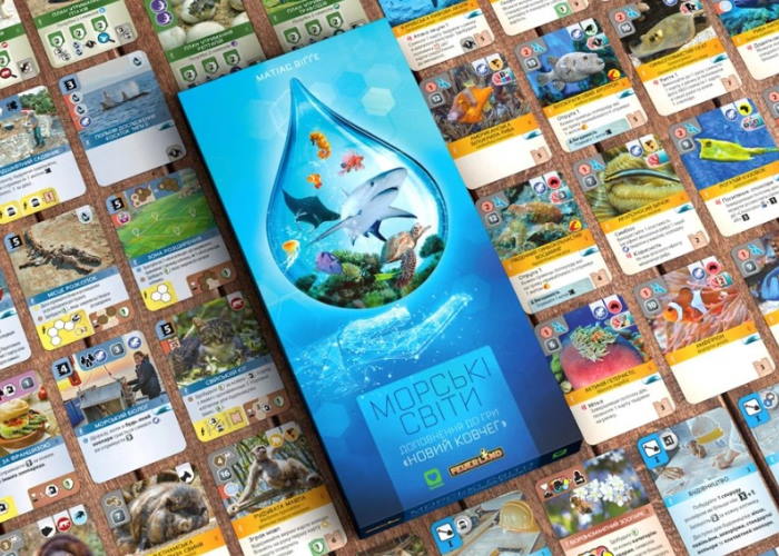 дополнение Новый Ковчег: Морские Миры (Ark Nova: Marine Worlds) (укр.)