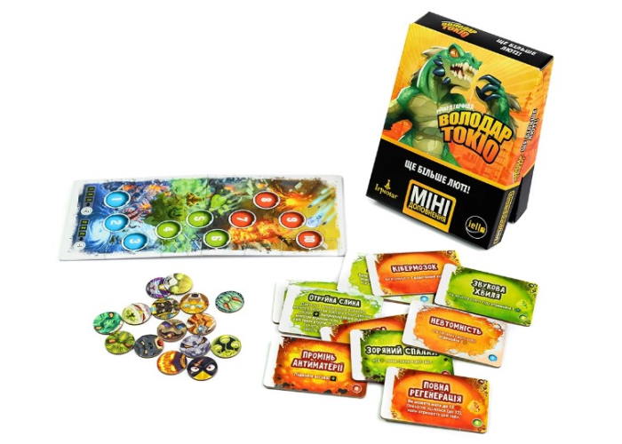 Доповнення Володар Токіо. Ще більше люті (King of Tokyo: Even More Wicked!) (укр.)