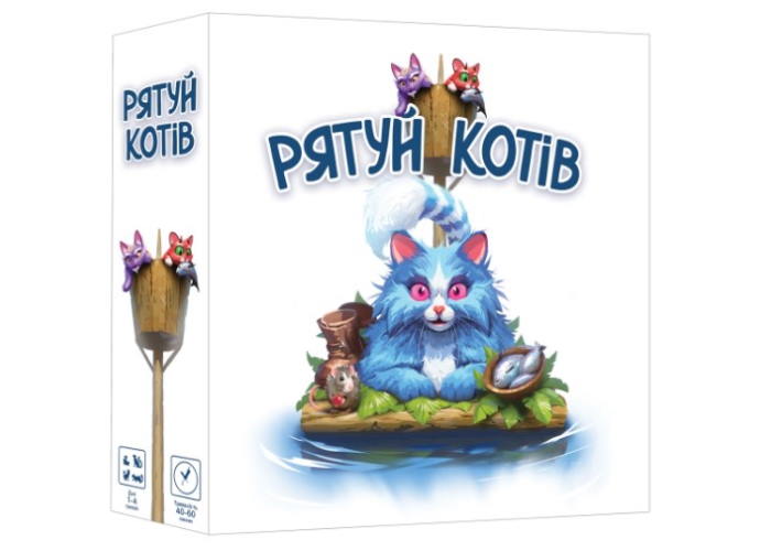 Настільна гр а Рятуй котів (укр.)
