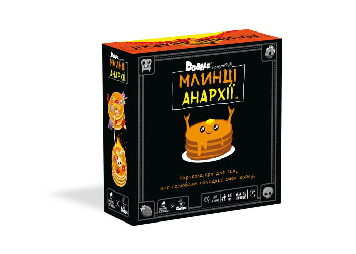 Настольная игра Доббль. Блины Анархии (Dobble Anarchy Pancakes) (укр.)