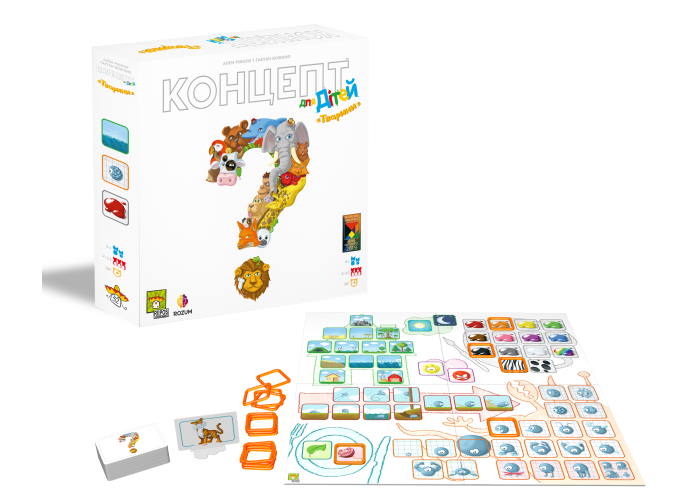 настольная игра Концепт для детей: Животные (Concept Kids: Animals) (укр.)