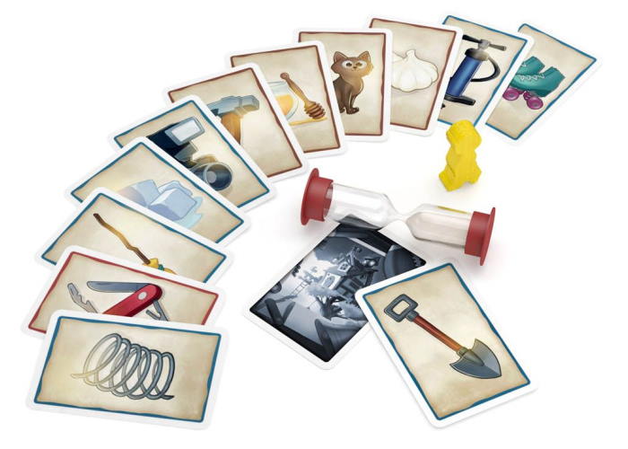 игровые компоненты настольной игры Клуб приключений (Der Abenteuer Club) (укр.) 