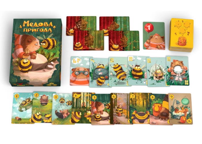 Настольная игра Медовое приключение (укр.) + уникальное промо!